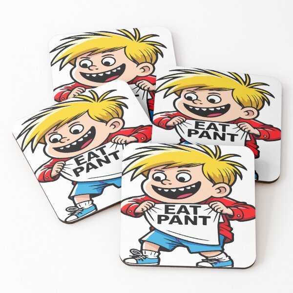Item preview, Eat Pant Boy Version, cartoon-style illustration of a young boy designed and sold by Martenzite.