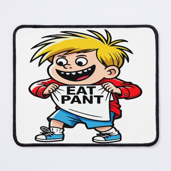 Item preview, Eat Pant Boy Version, cartoon-style illustration of a young boy designed and sold by Martenzite.