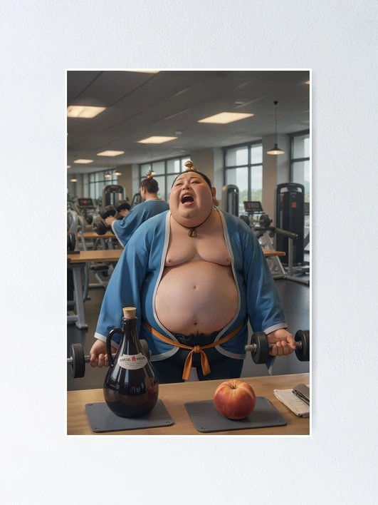 Ne Zha 2,Taiyi Zhenren exercises with dumbbells