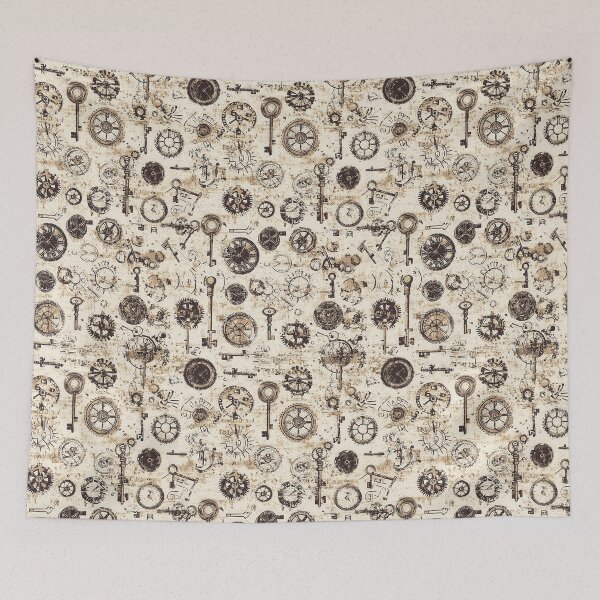 Item preview, Steampunk gears and clockwork in vintage design designed and sold by Piotrek0001.