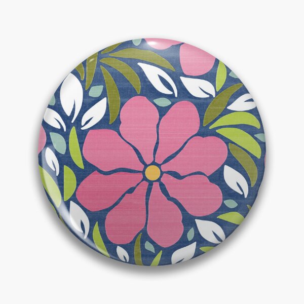 Item preview, BotanixM - botanical denim pattern designed and sold by primavera art.