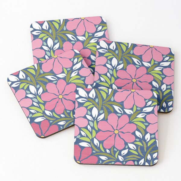 Item preview, BotanixM - botanical denim pattern designed and sold by primavera art.