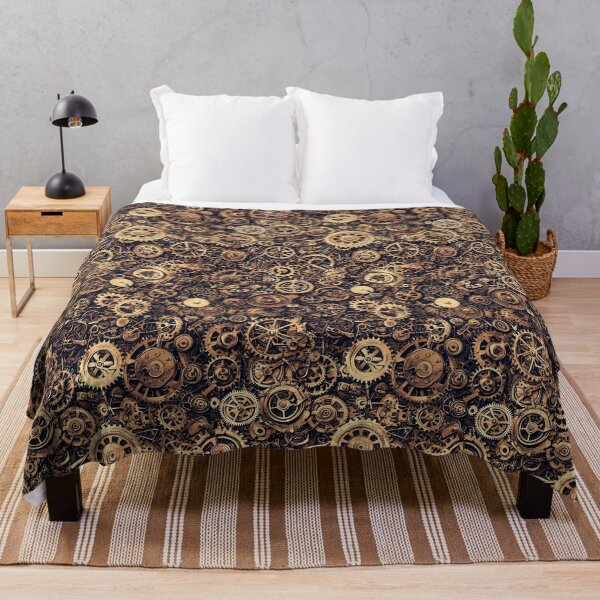 Item preview, Victorian gears and cogs in sepia tones designed and sold by Piotrek0001.