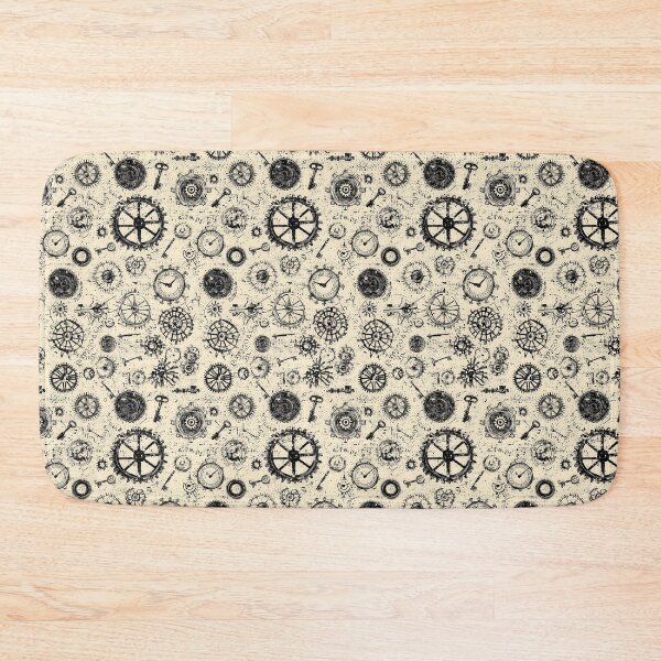 Item preview, Steampunk-inspired artwork with gears and schematics designed and sold by Piotrek0001.