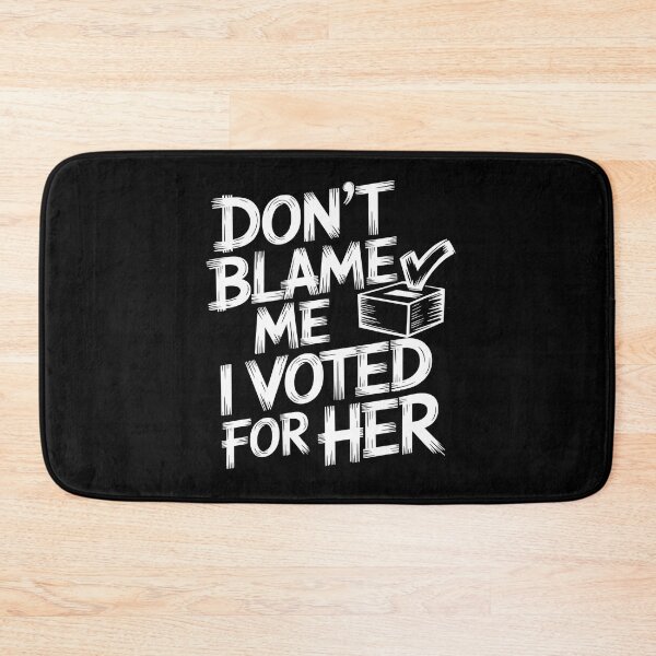 Item preview, Don't Blame Me I Voted For Her - This funny gift is perfect for progressive voters, feminists, and activists who want to express their political beliefs with a touch of humor. designed and sold by ZyziowskyArt.