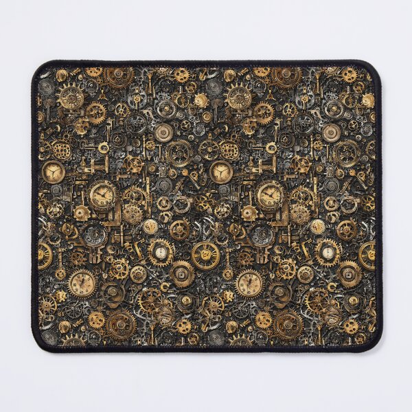 Item preview, Aged blueprint of a complex gear mechanism designed and sold by Piotrek0001.