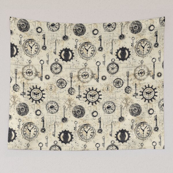 Item preview, Ornate clockwork gears with distressed textures designed and sold by Piotrek0001.