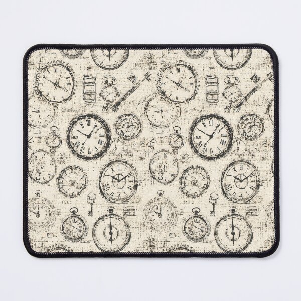 Item preview, Vintage clock gears on aged paper background designed and sold by Piotrek0001.
