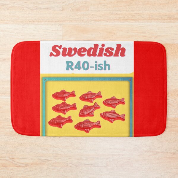 Item preview, Retro Red Fish Candy  designed and sold by Molly's Gone Mad .