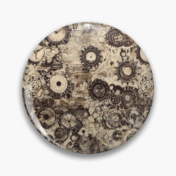 Item preview, Clockwork structure with metallic and rusted look designed and sold by Piotrek0001.
