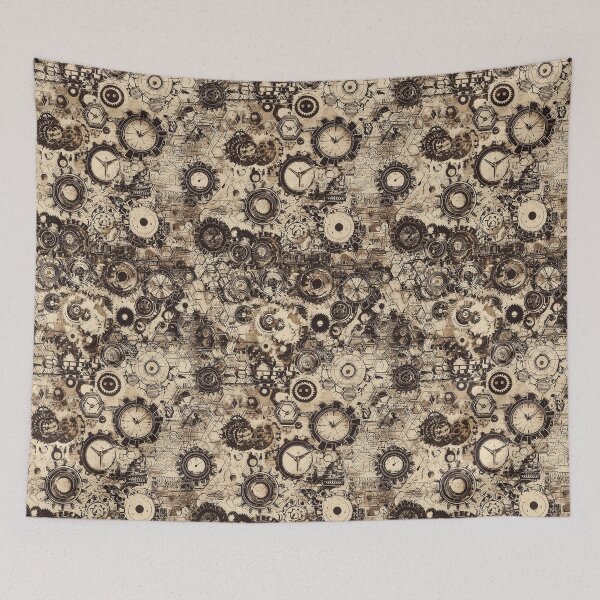 Item preview, Clockwork structure with metallic and rusted look designed and sold by Piotrek0001.