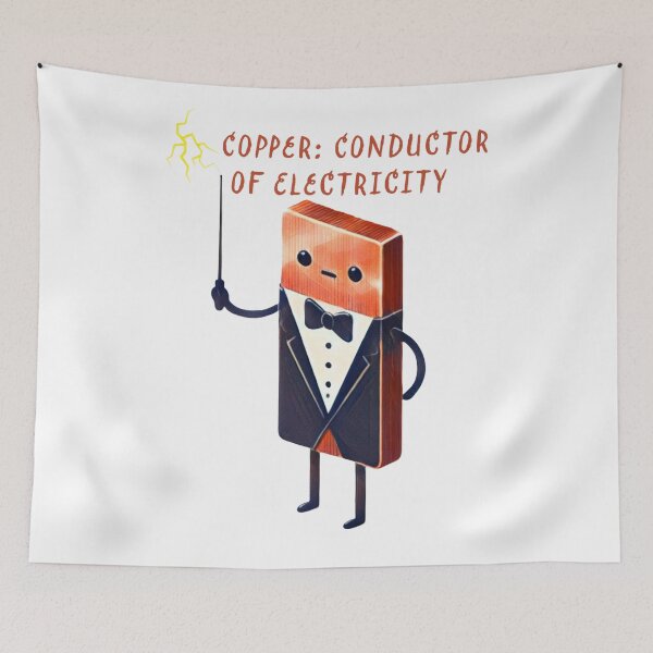 Item preview, Copper: Conductor of Electricity designed and sold by XYZish.