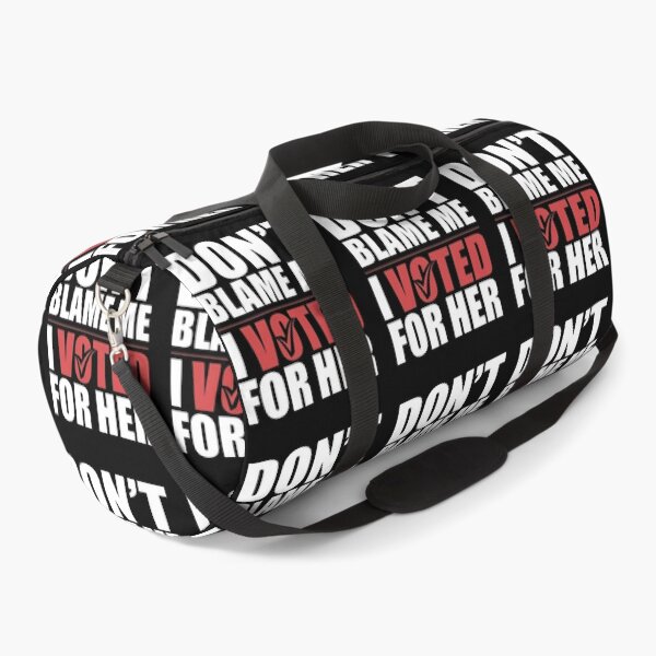 Item preview, Don't Blame Me I Voted For Her - This funny gift is perfect for progressive voters, feminists, and activists who want to express their political beliefs with a touch of humor. designed and sold by ZyziowskyArt.