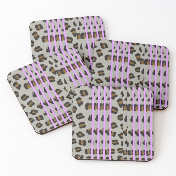 Item preview, Patterned Majesty: Leopard Rosettes Stripe Art designed and sold by annenambiro.