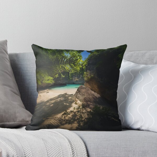 Item preview, Hidden Tropical Lagoon – Secluded Paradise with Crystal Waters designed and sold by ArtArchive-KK.
