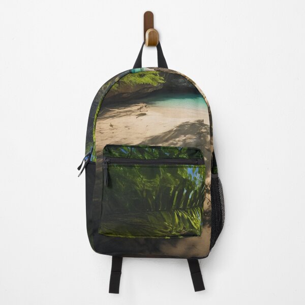 Item preview, Hidden Tropical Lagoon – Secluded Paradise with Crystal Waters designed and sold by ArtArchive-KK.
