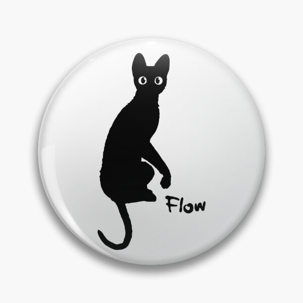 Artikelvorschau, Flow / Straume / dunkelgraue Katze entworfen und verkauft von JCBA.