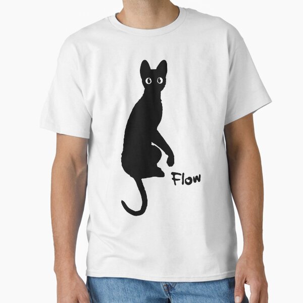 Item preview, Flow / Straume / dark grey cat designed and sold by JCBA.