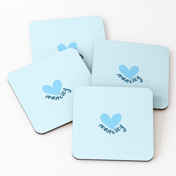 Item preview, Mancity cute heart designed and sold by artistbarcagirl.