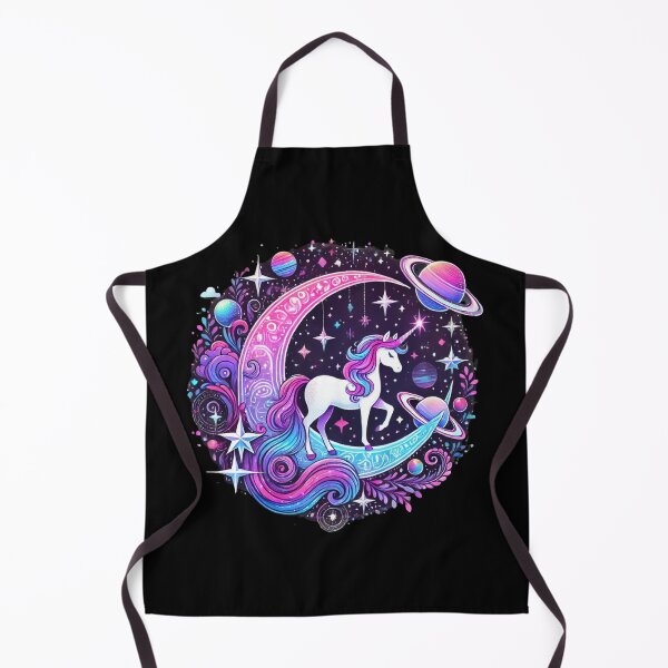 Item preview, Galactic Unicorn on the Moon designed and sold by HarriPaloma.