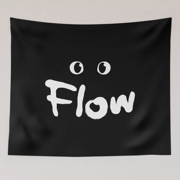 Item preview, Flow / Straume / dark grey cat / eyes w designed and sold by JCBA.
