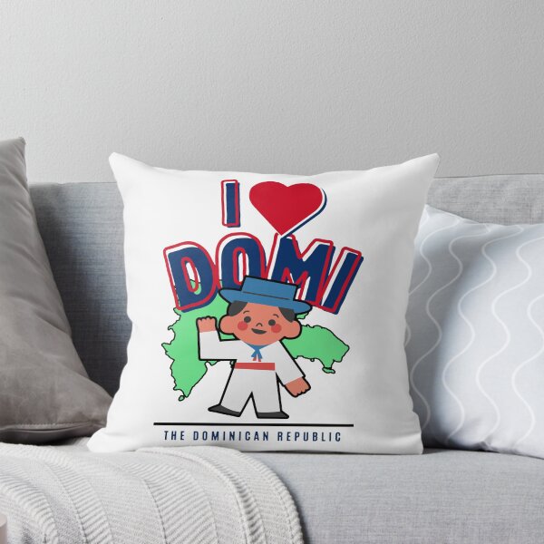 Aperçu de l'œuvre J'❤️ DOMI Le cœur de la République Dominicaine créée et vendue par SplashTastic.