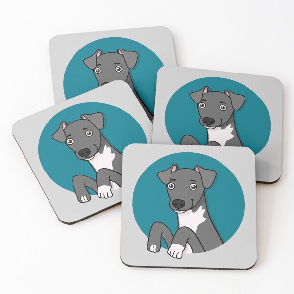 Item preview, Quinn the Italian Greyhound designed and sold by Miss Gotham.