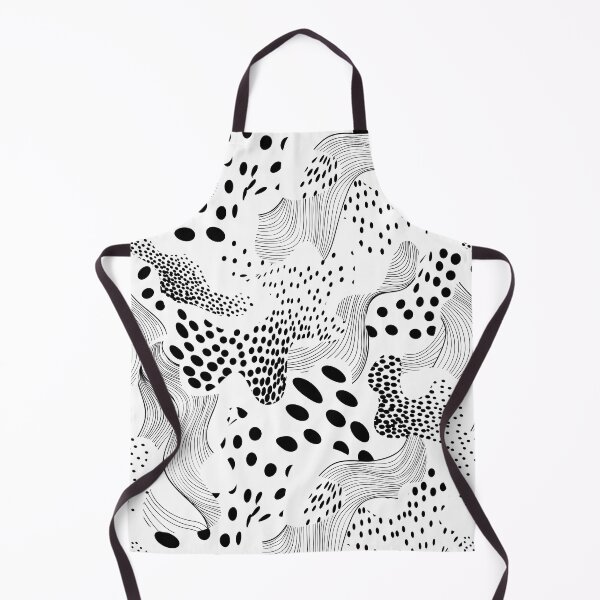 Item preview, Abstract Black and White Fluid Pattern – Modern Minimalist Art designed and sold by Milamania.