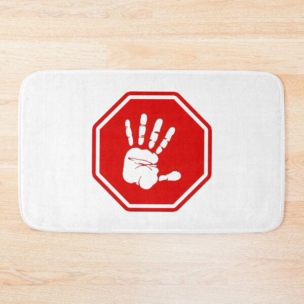 Item preview, Creepy Stop Hand Signage designed and sold by RvinJo8.