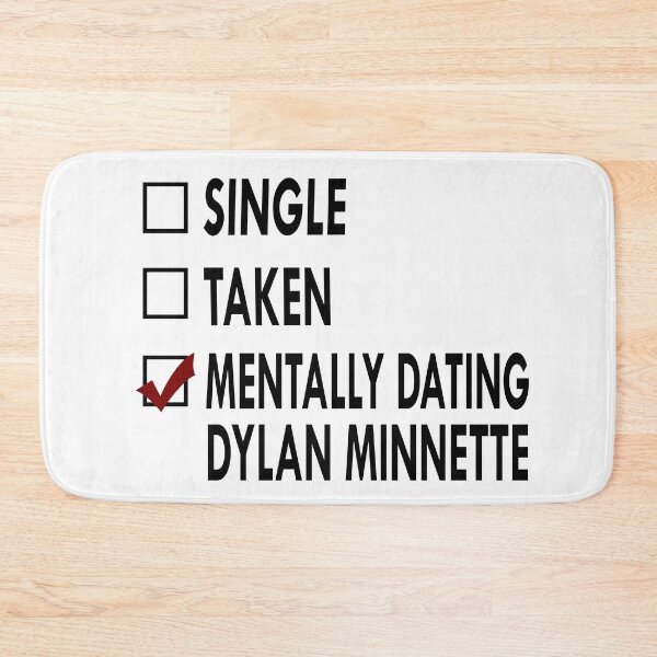 Item preview, Dating Dylan Minnette Black White designed and sold by Sasya.