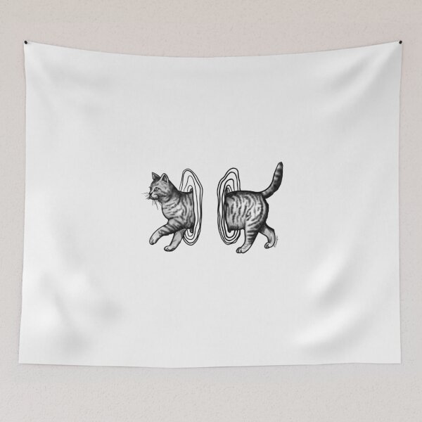 Item preview, Schrödinger's cat designed and sold by LaMarsupial.