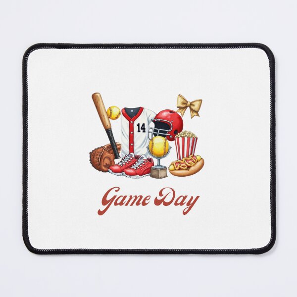 Item preview, "Game Day Softball Coquette" – Stylish & Sporty Feminine Softball Design designed and sold by Colorful-Garden.