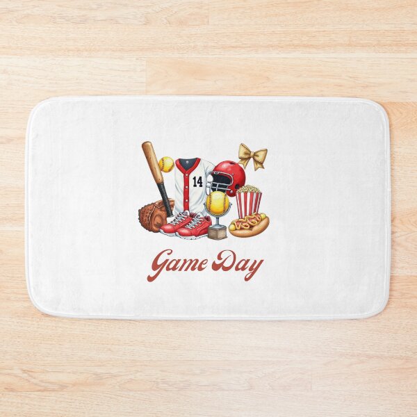 Item preview, "Game Day Softball Coquette" – Stylish & Sporty Feminine Softball Design designed and sold by Colorful-Garden.