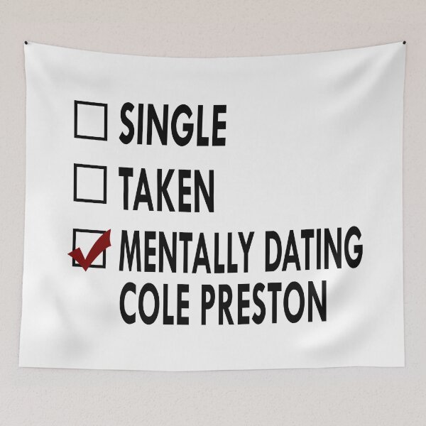 Item preview, Dating Cole Preston Black White designed and sold by Sasya.