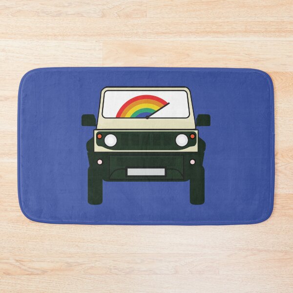 Item preview, Cream Jimny with Rainbow Windshield designed and sold by stoicjimny.