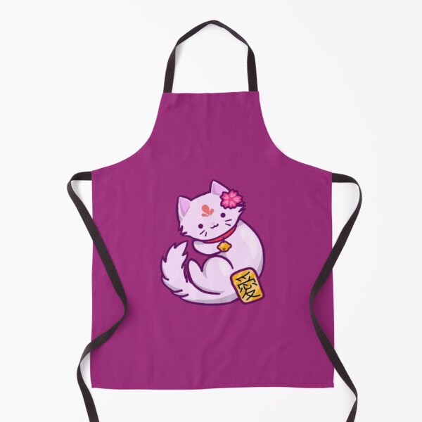 Item preview, Kawaii Pink Lucky Cat Laying Down designed and sold by Aerospade.
