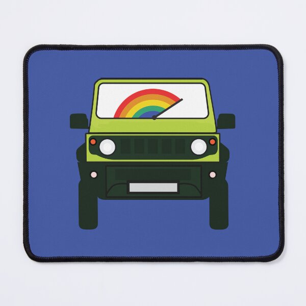 Item preview, Kinetic Yellow Jimny with Rainbow Windshield designed and sold by stoicjimny.