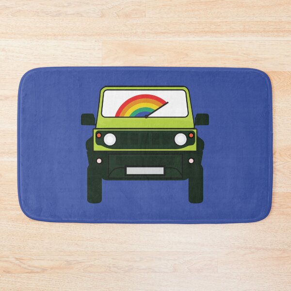 Item preview, Kinetic Yellow Jimny with Rainbow Windshield designed and sold by stoicjimny.