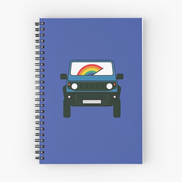 Item preview, Blue Jimny with Rainbow Windshield designed and sold by stoicjimny.
