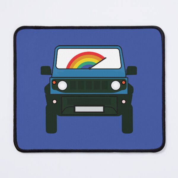 Item preview, Blue Jimny with Rainbow Windshield designed and sold by stoicjimny.