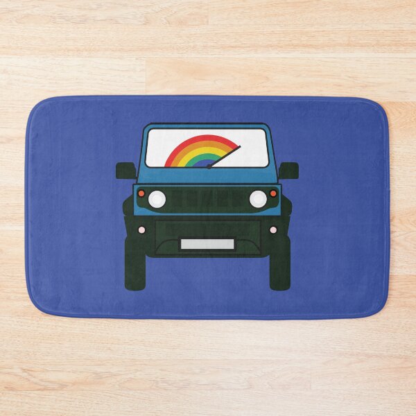 Item preview, Blue Jimny with Rainbow Windshield designed and sold by stoicjimny.