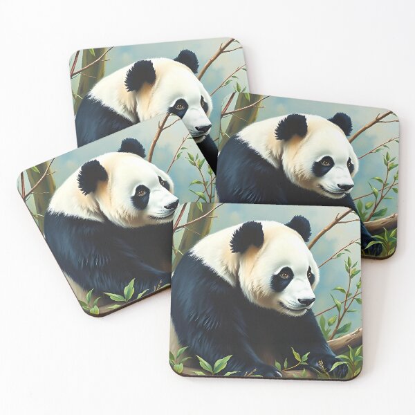 Item preview, Realistic Panda Artwork. Panda Conservation Wildlife. Chinese Animals designed and sold by kakarikihill.