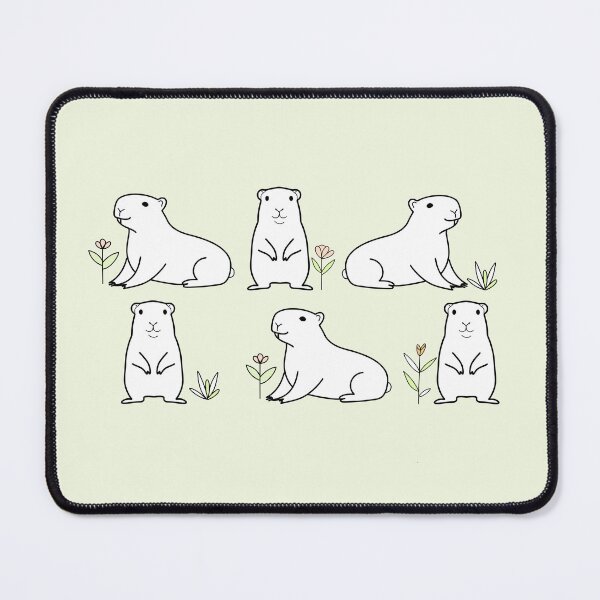 Item preview, Capybara Design with Flowers designed and sold by alexilab.