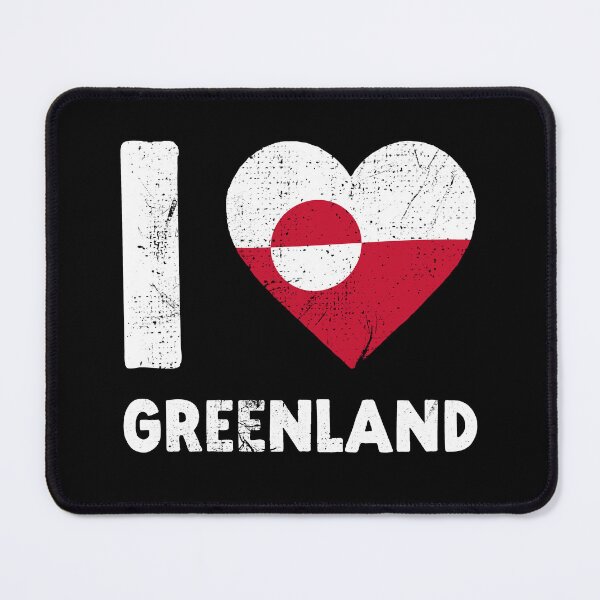 Item preview, Vintage I Love Greenland Design designed and sold by venomousvector.