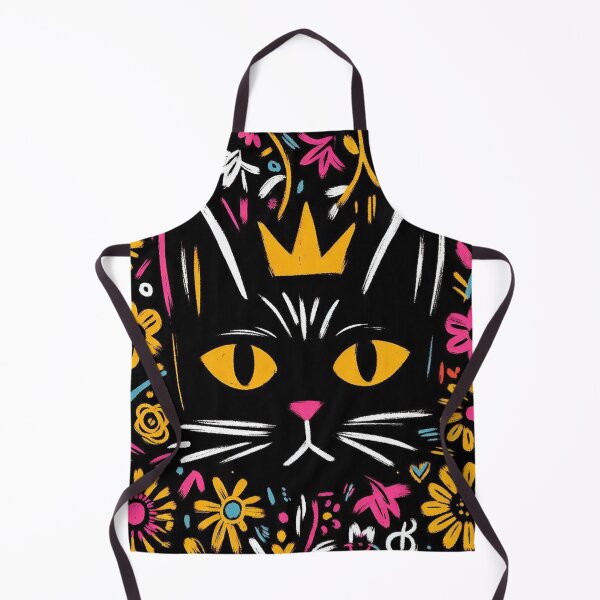 Item preview, Crowned Cat in Bloom designed and sold by zzz888.