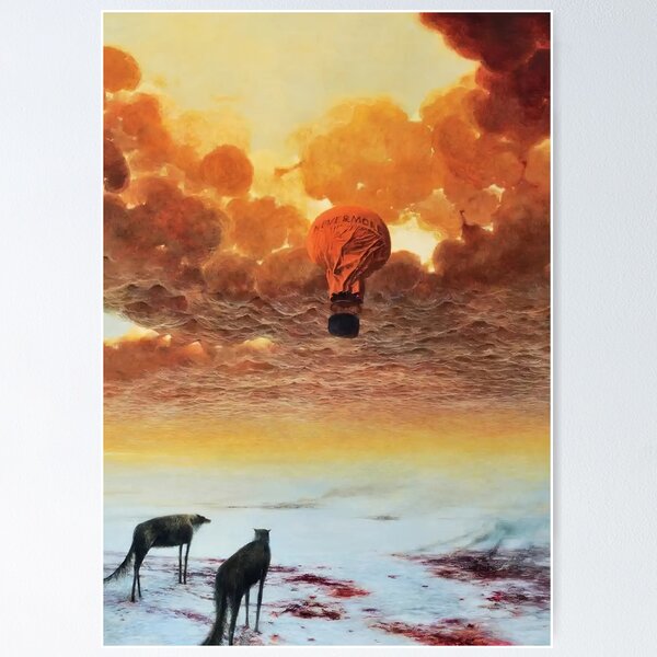 Artikel-Vorschau von surrealer Horror, Beksinski, designt und verkauft von saintarts.