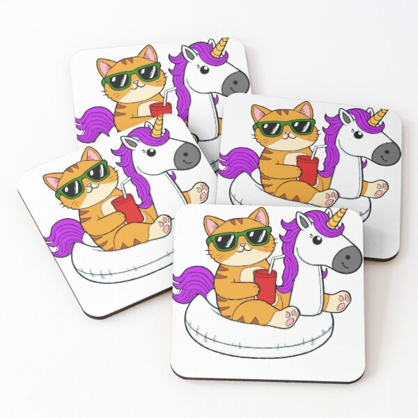 Item preview, Cartoon Cat On Holiday designed and sold by HeyT-shirts.