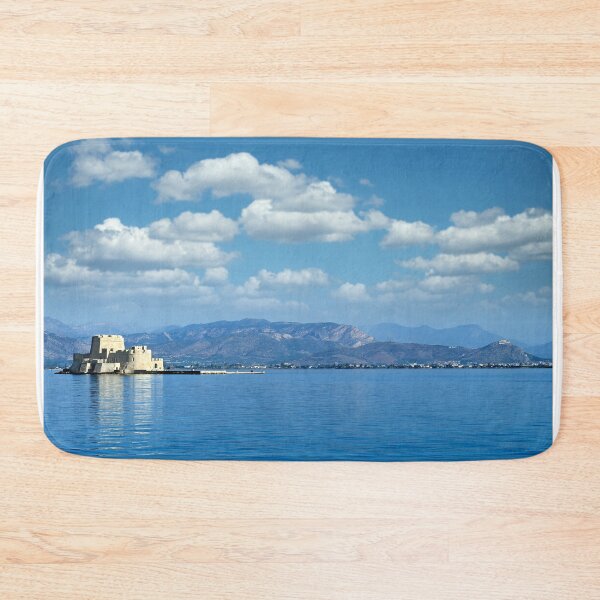 Item preview, Bourtzi water fortress in Nafplio, Peloponnese, Greece,summer season designed and sold by goceris.