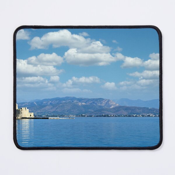 Item preview, Bourtzi water fortress in Nafplio, Peloponnese, Greece,summer season designed and sold by goceris.
