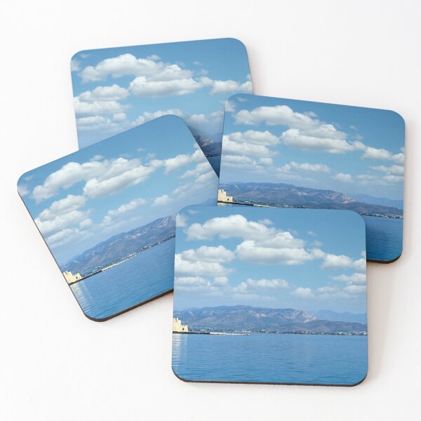 Item preview, Bourtzi water fortress in Nafplio, Peloponnese, Greece,summer season designed and sold by goceris.